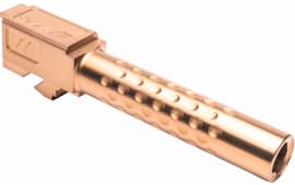 Zev Technologies BBL19DBRZ Match Grade For Glock 19 Gen1-5 9mm 4.01" 416rd Stainless Steel Burnt Bronze Drop-In
