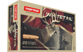 Norma Ammunition (RUAG) 20166492 Whitetail 6.5 Creedmoor 140 gr Pointed Soft Point (PSP) - 20rd Box