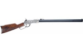 Henry H011SD Original Silver Deluxe Engraved Lever 44-40 Winchester 24.5" 13+1 Walnut Stock Blued