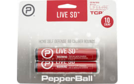 PepperBall 102-06-0306 10 Live SD Projectiles 10 RDS