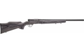 Savage 96970 B.Mag Heavy Barrel Bolt 17 Winchester Super Magnum (WSM) 22" 8+1 Laminate Gray Stock Black