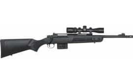 Mossberg 27793 MVP Scout with Scope Bolt 308 Win/7.62 NATO 16.25" 10+1 Blued