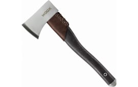 Woox BU.AXE001.01 AX1  3.25" Blade Axe Carbon Steel Blade Midnight Gray American Hickory Handle 15.70" Long Tomahawk