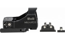 Meprolight USA 88070504 Mepro MicroRDS Kit Black 1x 3 MOA Illuminated Red Dot Reticle S&W M&P Full Size
