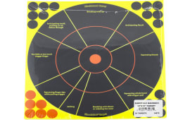 Birchwood Casey 34075 Shoot-N-C Handgun Trainer Bullseye Adhesive Paper Target 12" 50 Per Pkg