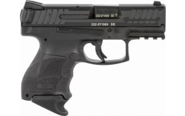 Heckler and Koch 81000293 VP9SK Subcompact 3.39" Push Button 1-13 RD 1-10rd Black