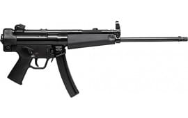 HK 81000479 SP5L  9mm Luger Caliber with 16.57" Barrel, 30+1 Capacity, Black Metal Finish, No Stock (Sling Mount), Black Polymer Grip