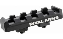 Rival Arms RA92ML05A Accessory Mount  5-Slot Picatinny Rail for M-Lok Rail Black