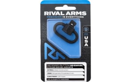 Rival Arms RA-RA92S2B HD Swivel  Black Manganese Phosphate Steel with 1.25" Loop & Recessed Button