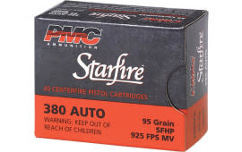 PMC 380SFA Starfire 380 ACP 95 GR StarFire Hollow Point - 20rd Box
