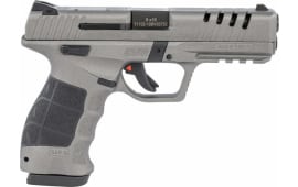 Sar USA SAR9XCKBL SAR9X  9mm Luger 4.40" 17+1, 19+1 (2) Platinum Cerakote Polymer Frame Black Cerakote Steel Slide Black Polymer Grip