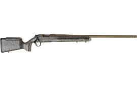 Christensen Arms Mesa LR Bolt Action Rifle 26" Threaded Barrel 7mm Remington Magnum 3 Round Magazine - BRONZE/GRN-BLK-TAN - 8010200800 