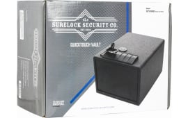 Surelock Security 3418948 QuickTouch 300 Digital Keypad/Key Entry Matte Black Steel Holds 2 Handguns 7.48" H x 13" W x 10.04" D