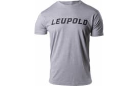 Leupold 180232 Leupold Wordmark TEE 2X Graphite Heather