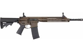 LWRC ICA5RPBC14P Individual Carbine A5 Semi-Auto .223/5.56 NATO 14.7" 30+1 Adjustable Patriot Brown