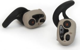 Radians VX-NANO40 Vertex Nano Wireless Electronic Earbuds 25 dB In The Ear Tan for Adults 1 Pair