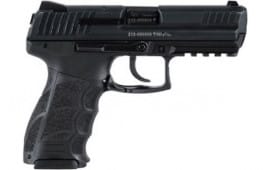 HK 81000106 P30 V1 Light LEM 9mm Luger 3.85" 10+1 (3) Black Black Steel Slide Black Interchangeable Backstrap Grip Night Sights