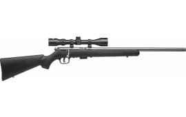 Savage 95200 93 FVSS XP with Scope Bolt 22 WMR 21" 5+1 Stainless Steel