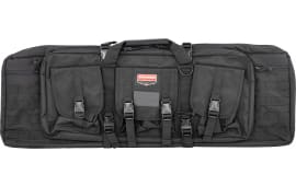 Birchwood Casey RBG36 Single Gun Case  36" Black 600D Polyester with Padded Straps, 3 Large Storage Pockets & Dual Zippered Storage