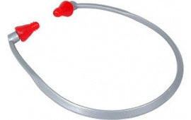 Radians RB1150 Rad-Band  23 dB Behind The Neck Gray Band with Red Jelli Tips for Adults 1 Pair