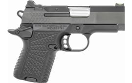 Wilson Combat  SFX9 Subcompact 9mm Luger 3.25" 10+1, 15+1 Black Black Stainless Steel Slide Black G10 Grip Ambi Safety
