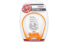 Radians RB210CS Rad-Band 2 25 dB Behind The Neck Orange Ear Buds with Orange Cord for Adults 1 Pair