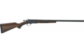 Henry H01520 Single Shot Steel Frame Break Open 20GA 26" 3" Walnut Stock Blued Steel Receiver Matte Black