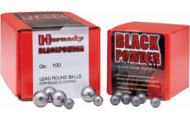 Hornady 6025 Black Powder Lead Balls 40 S&W .395 100 Per Box