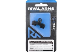 Rival Arms RA-RA92M1B Full Swivel Stud Mount  Black 6061-T6 Aluminum with Black Anodized 12L14 Steel Stud for M-LOK Mount System