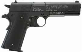 Umarex Colt Air Guns 2254000 Colt 1911  CO2 177 Pellet 8rd Black Frame Black Polymer Grip
