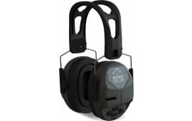 Walkers GWP-DFM Firemax Digital Muff Over the Head Polymer Black Ear Cups with Black Tacti-Grip Headband