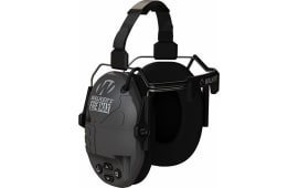 Walkers GWP-DFM-BTN Firemax Digital BFN Muff Polymer Black Ear Cups with Black Headband & White Logo