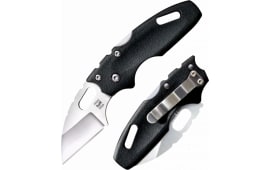 Cold Steel CS20MT Tuff Lite  2" Folding Clip Point Plain AUS-8A SS Blade/Black Griv-Ex Handle Includes Pocket Clip