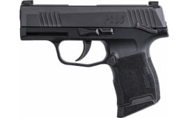 Sig Sauer 3659BXR3MS 365 9mm Semi-Auto Pistol, 3.1" BBl, MS 10 Round Black