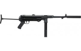 Blue Line Global 4400009 Mauser MP-40 .22LR 16.3" 23-SH Folding Stock Black