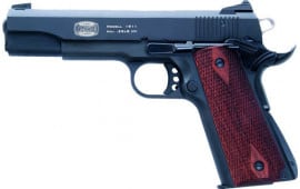 Blue Line Global Mauser 1911 Semi-Auto Pistol, .22LR, 10 Round 5" Barrel, Checkered Walnut Grips, Adjustable Rear Sight, Target Trigger - 4110602