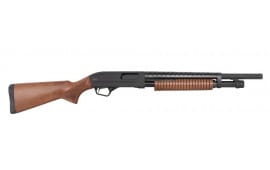 Winchester SXP Pump Action 12 Gauge Trench Shotgun with Hardwood Stock, Corn Bob Forend Heatshield and Chrome Lined Bore, 18" Barrel, 5+1 Capacity - 512418395