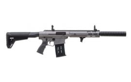 Panzer Arms AR12 PRO-S Semi-Automatic 12 Gauge Shotgun, 18.5" Barrel, 5+1 Capacity, MLOK Handguard, Ambi Controls, Tactical Grey - PAAR12PROGSF