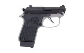 Beretta 20X Bobcat, DA/SA, .22LR, 2.4" Tip Up Barrel, Semi Auto Pistol, Black Poly Grips, 8rd Magazine - J20X22R8