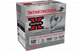Winchester Ammo WEX12323 X-pert Waterfowl 12GA 3" 1 1/8oz #2 Shot #3 Shot - 25sh Box