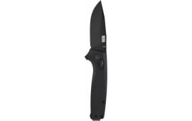 S.O.G SOG-TM1027-C Terminus XR 2.95" Folding Clip Point Plain Black TiNi D2 Steel Blade Black G10 Handle Includes Pocket Clip