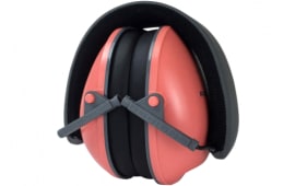 Radians LS0830CS Lowset Passive Muff 21 dB Over the Head Coral Ear Cups with Black Headband for Women 1 Pair