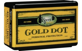 Speer 4397 Handgun 40 Caliber .400 165 GR Gold Dot Hollow Point 100 Box