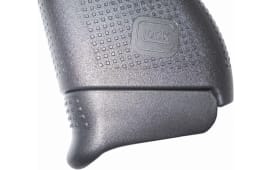 Pearce Grip PG43+1 Magazine Extension  made of Polymer with Black Finish & 3/4" Gripping Surface for Glock 43 (Adds 1rd)