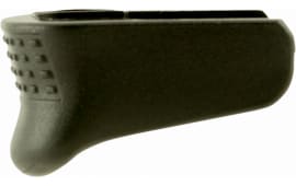 Pearce Grip PG42+1 Magazine Extension  made of Polymer with Black Finish & 3/4" Gripping Surface for Glock G42 (Adds 1rd)