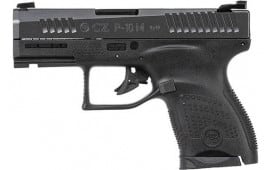 CZ - P-10 M FS - Semi-Automatic Pistol - 3.19" Barrel - 9mm - 7 Round Magazine - Reversible Mag Catch - Black - 95199 