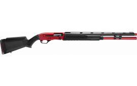 Savage Arms Stevens 57786 Renegauge Competition 24" 9+1 3" Red Cerakote Rec Matte Black Fixed Monte Carlo with Adjustable Comb Stock Right Hand (Full Size)