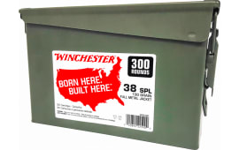 Winchester Ammo WW38C 38 130FMJ CAN (2@300) 600rd - 600rd Case