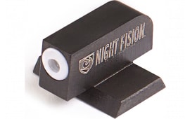 Night Fision CNK025001WGX Night Sight Front Square Top Century Canik TP9SFx/TP9SFL Green Tritium w/White Outline Black