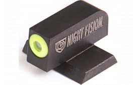 Night Fision CNK025001YGX Night Sight Front Square Top Century Canik TP9SFx/TP9SFL Green Tritium w/Yellow Outline Black